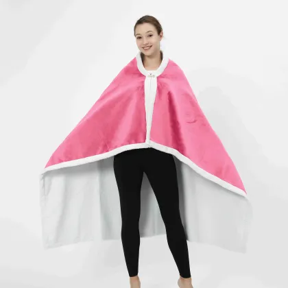 Modern Solid Color Durable Nap Shawl for Spring and Summer