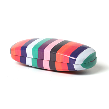Custom Logo Iron Eyewear Box: Hard Shell Eyewear Packaging for Metal Glasses Case