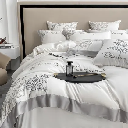 longstaple cotton embroidery of 4 sets of moonlight