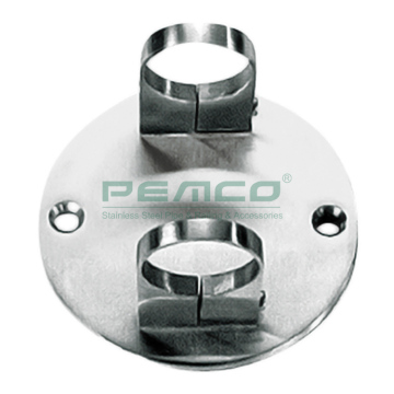 Stainless Steel Exterior Handrail Side Mount Fittings and Brackets