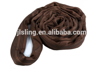 6T polyster lifting slings/straps soft round sling CE GS TUV Approved