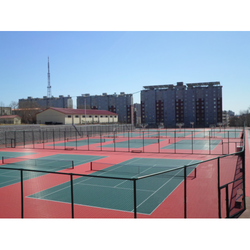 Corte modular de qualidade dos EUA Tile de tênis para o Tennis Court