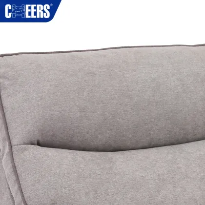 MANWAH CHEERS 3 Seater High-Back Fabric Manual Reclining Sofa