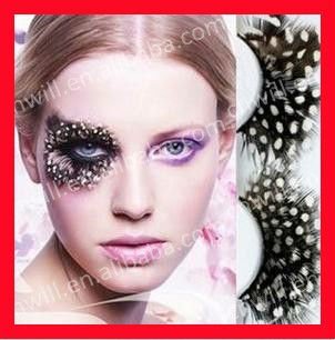 Crazy False Eyelashes Natural Feather Eyelash Natural Feather For 2013