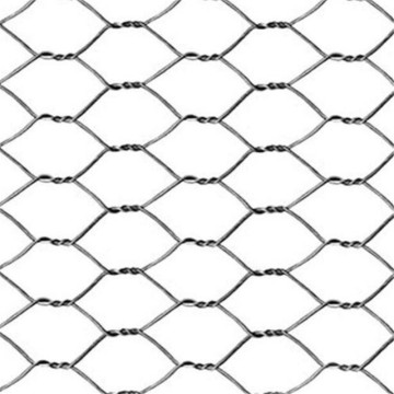 Grillage hexagonal enduit de PVC