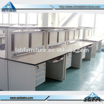 H-Frame structure all steel dental electronics laboratory furniture