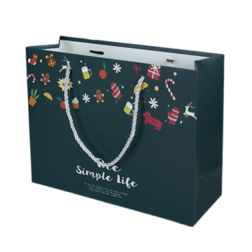 Custom Printed Luxury Gift Paper Bags with Logo for Jewelry Packaging