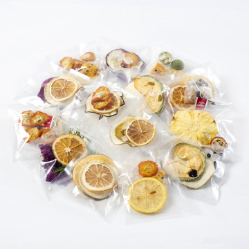 High-Quality Chinese Freeze Dried Fruit Tea Bags - Mixed Detox Tea Blend of Kumquat, Lemon, and Passion Fruit