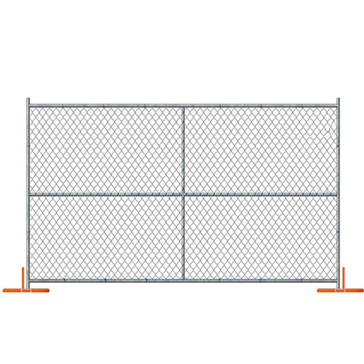 USA standard portable chain link fence panels