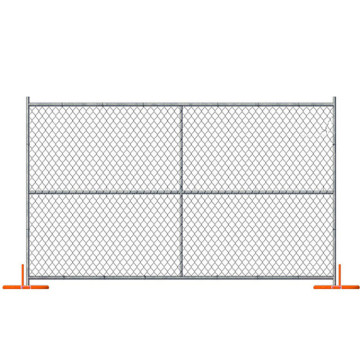 UAS Type construction chain link fencing systems