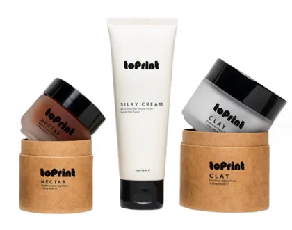 100% Degradable Paper Packaging Tube Lipstick Packaging