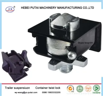 truck trailer container lashing twist lock fasteners