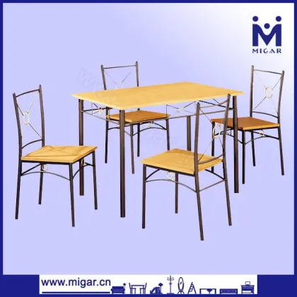 Metal simple fashion Dining Table for dining room furniture MGT-6527
