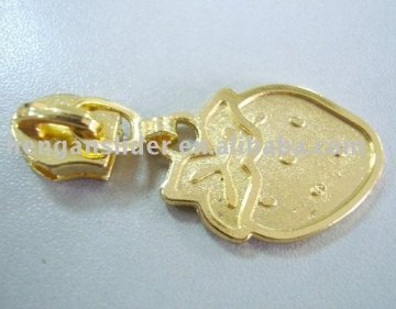 nylon zipper head, plastic puller , zipper cursor ,metal slider, garment accessories