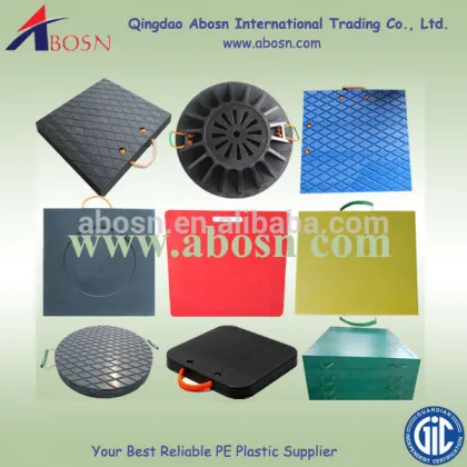 Manufacture Hdpe Outrigger Pads/Crane Mats Pads Cribbing pad