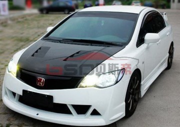 JDM RR Style Fiber Glass Body Kit For 2006-2010 Honda
