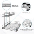 2 tier tarik organizer kabinet