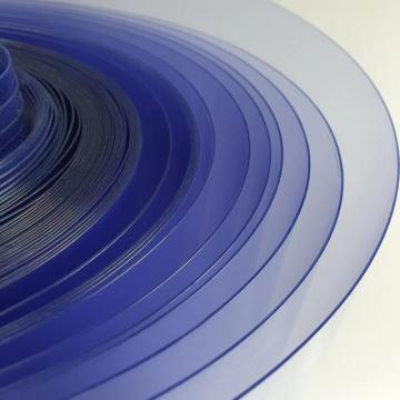 Transparent thermoformed PVC film