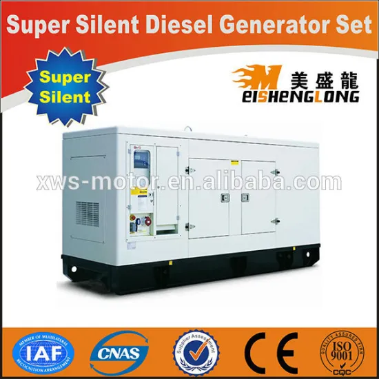 Diesel generator set silent diesel generator 55kva