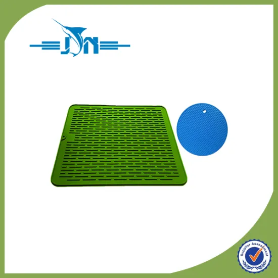 Professional silicone dish drying mat with CE certificate