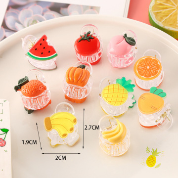 Colorful Fruit Hair Claw Clips - Wholesale Fashion Children's Cartoon Cute Hair Accessories