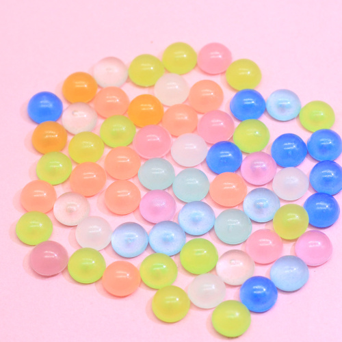 7mm Noctilucent Luminous Plastic Fishbowl Beads For Slime Additive Accessories Supplies Vase Arts Craft DIY Making Toys Kit