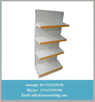High Quality certificate approved audited supplier of Supermarket Display gondola Shelf