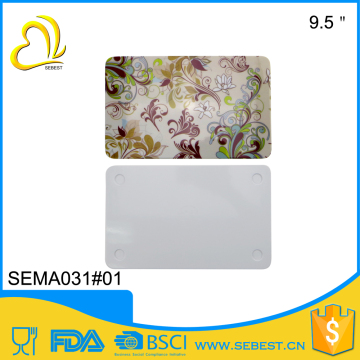 Non-slip hot sale camp casual mini melamine meat cutting board