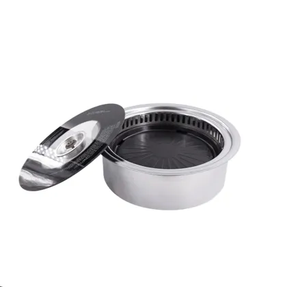 Professional Smoke-Free Barbecue Table for Commercial Use