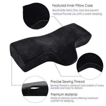 Memory Foam Lash Pillow for Eyelash Extensions and Lash Beds