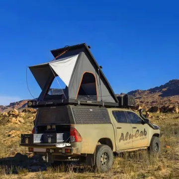 High Quality Aluminum Alloy Folding Waterproof Pickup Truck Tent Roof Top Canopy for Camping