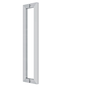 Mango de puerta de vidrio templado de empuje personalizado