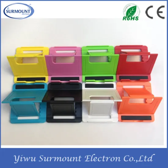 plastic ABS desktop Mini Portable cell phone holder for desk