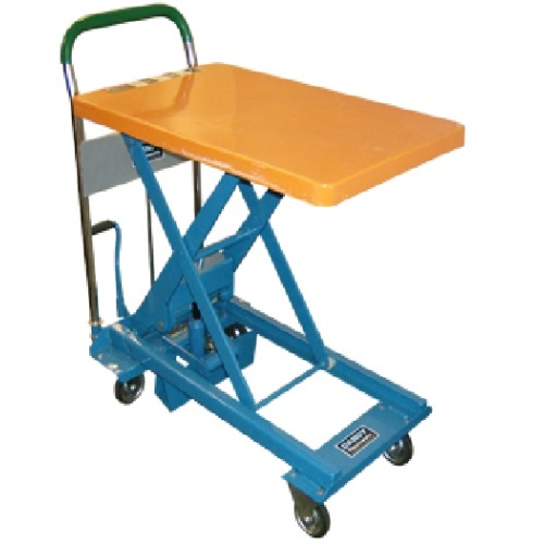 Lift cart table mobile