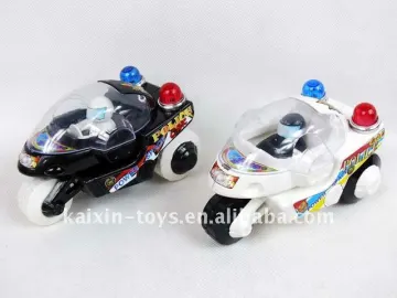 10112554 lovely toy sweet toys pull line police motorcycle