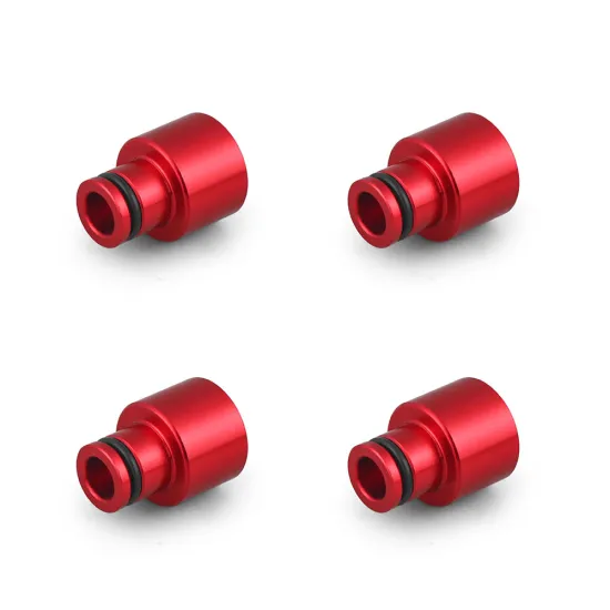 Aluminum Fuel Injector Top Hats Adapters for Honda Civic: 4-Piece Racing Kit