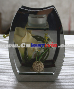 2016 candlestick new style hot selling made by glass