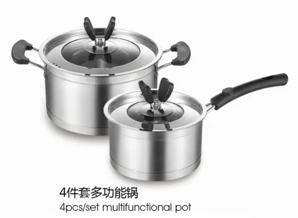 4pcs/ set multifunctional pot