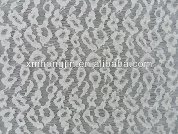 Polyester Spandex Mesh Lace Fabric