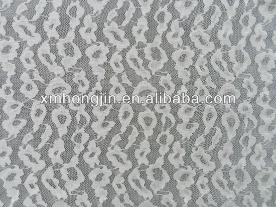 Polyester Spandex Mesh Lace Fabric