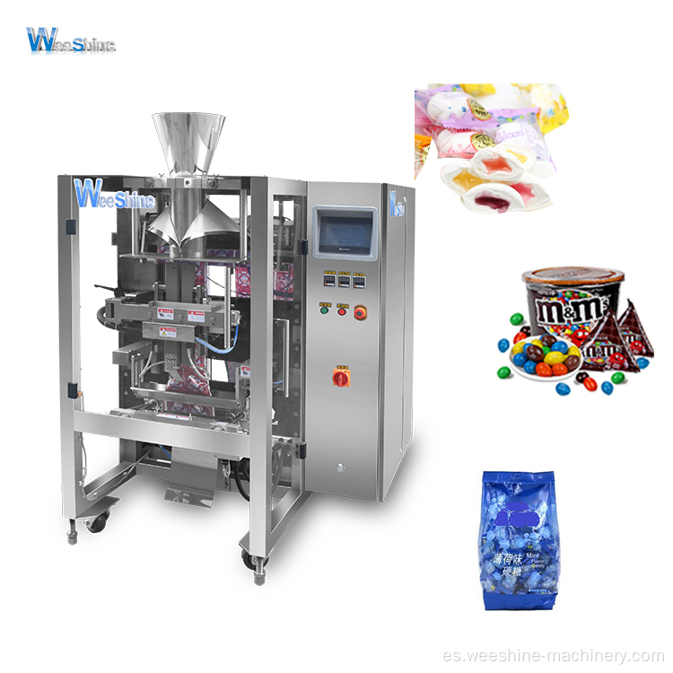 Máquinas de embalaje de caramelo vertical multifunción