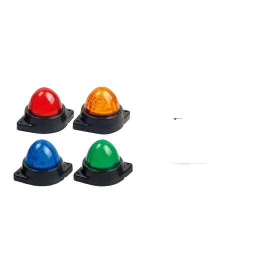 Good Price Factory Suppliers: 12V/24V 35W 6 LED Standard Size Side Truck Trailer Marker Lamp Tail Light