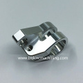 Piezas de abrazadera de aluminio de fabricación CNC de precisión