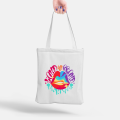 Pride Day Rainbow Flag Canvas Bags With Zipper