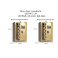 tiger safes Classic series-gold 70cm high Fingerprint Lock