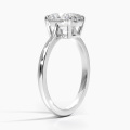 18K WG 2ct Lab Diamond Solitaire လက်စွပ်