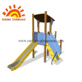 Yellow Slide Outdoor Playground Facility en venta