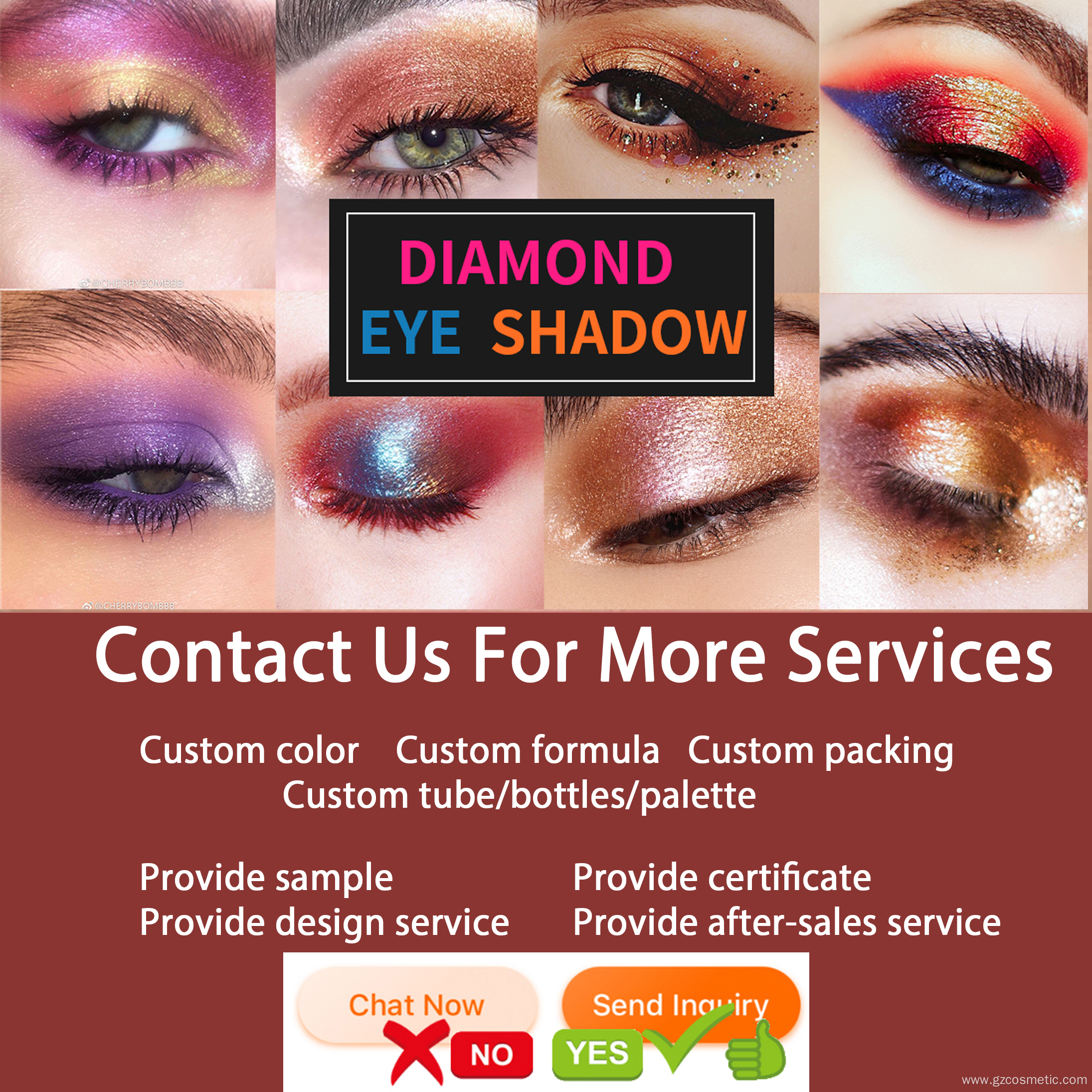 No LOGO 12 Color eyeshadow palettes custom private label maquiagem makeup eyeshadow palette