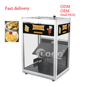 Commercial French Fries and Nacho Chips Warmer Display Counter