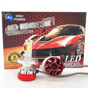 V45PRO 120W High Performance 6500K LED Headlight Bulb for H1 H3 H7 H4 Automotive Parts